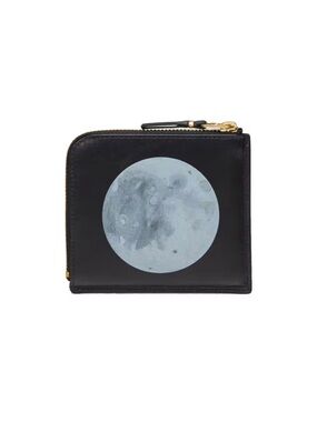 Comme Des Garçons Black Leather Wallet